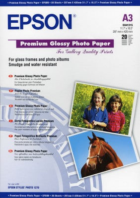 Epson S041315 A3 Premium Glossy 20 sheets