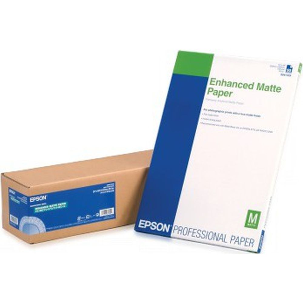 Epson Papel Mate Mejorado - Rollo de Papel 24" 30.5m 189 gramos