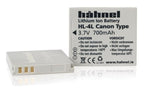 Hähnel HL-4L, Batería recargable - Canon NB-4L