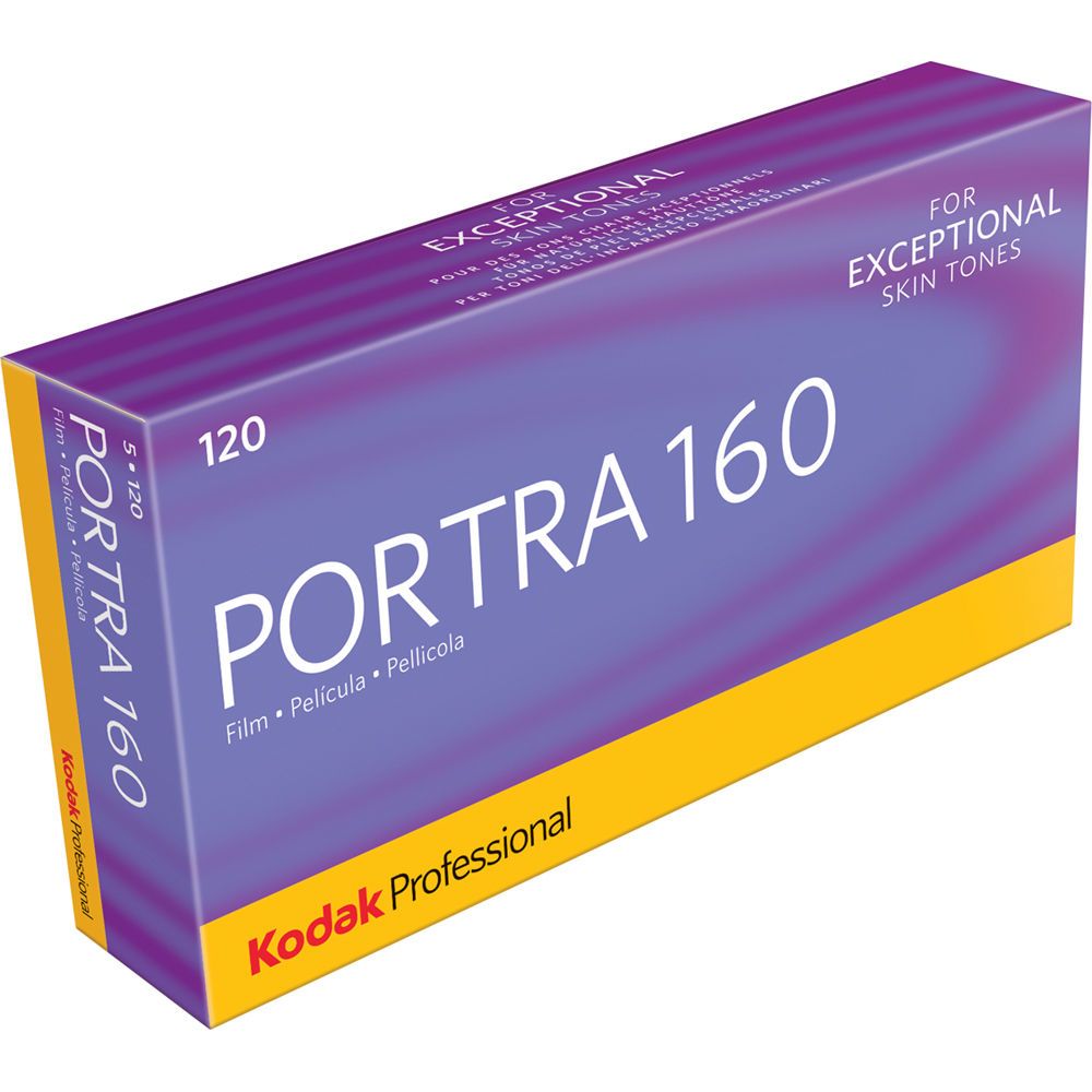 Kodak Portra 160NC, 120 Spule / 5 Filme