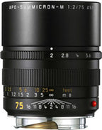 Leica 11637 APO-Summicron-M 2.0/75mm Asférico Negro