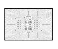 Nikon Vidrio mate E para Nikon D3 / D3X