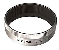 Leica 12549 M Lenshood para M 2.8/50 plata