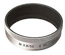 Leica 12549 zonnekap 50mm f/2.8 zilver