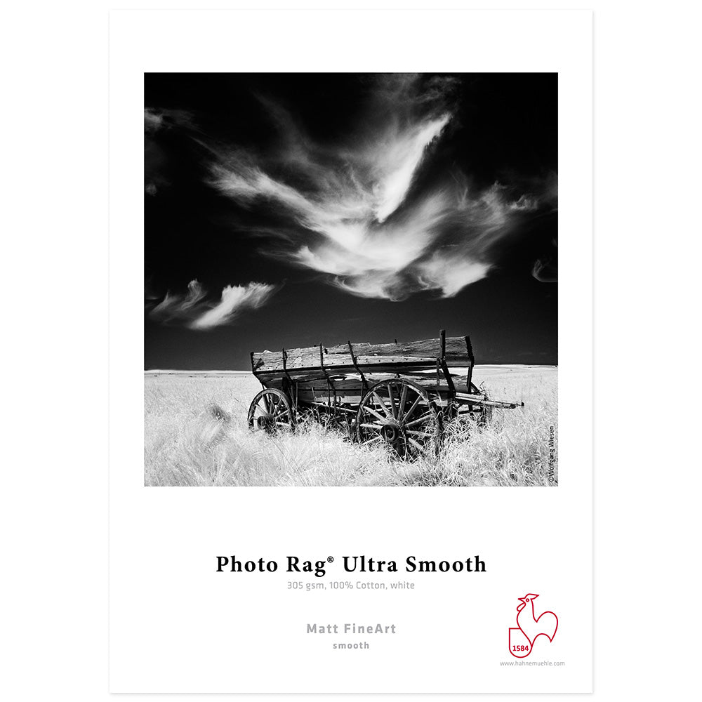 Hahnemuhle Photo Rag Ultra Smooth 305g A3 Box 25 vel