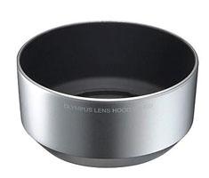 Olympus LH-40B silberne Gegenlichtblende