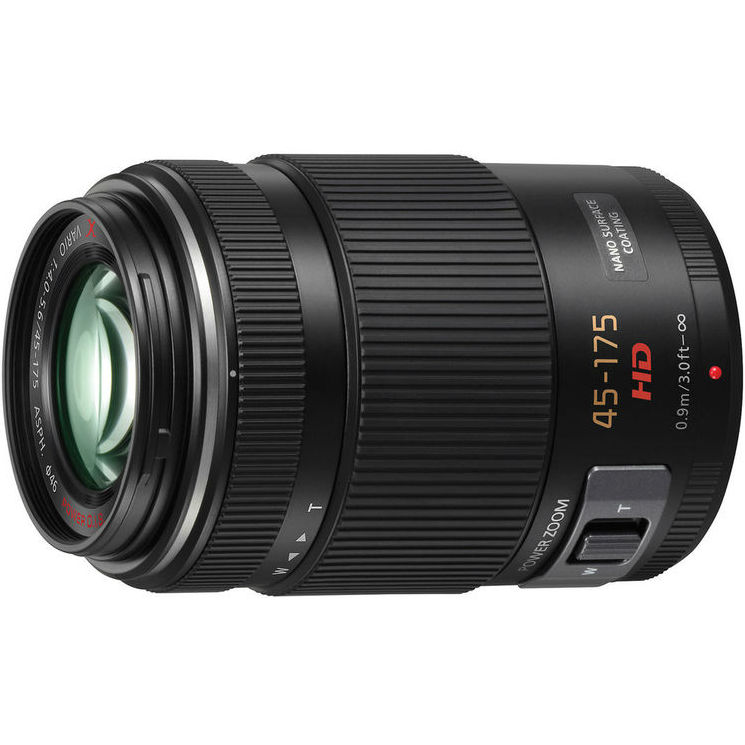 Panasonic MFT 45-175mm f/4-5.6 zwart powerzoom Lumix G X