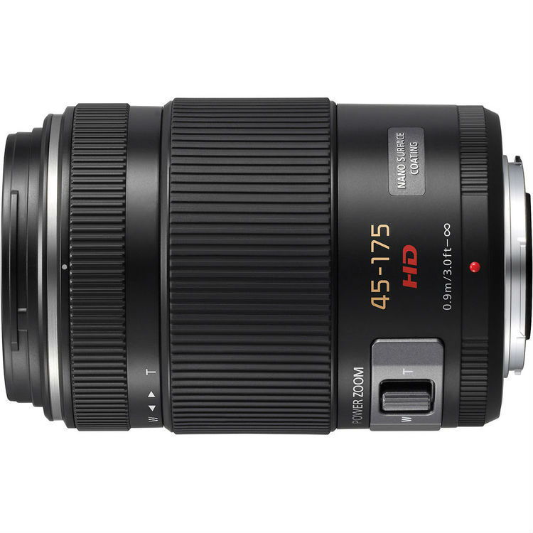 Panasonic MFT 45-175mm f/4-5.6 zwart powerzoom Lumix G X