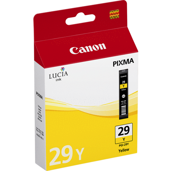 Canon PGI-29Y Tinta Color Amarillo