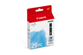 Canon PGI-29PC Cartouche Encre Photo Cyan pour PIXMA PRO-1