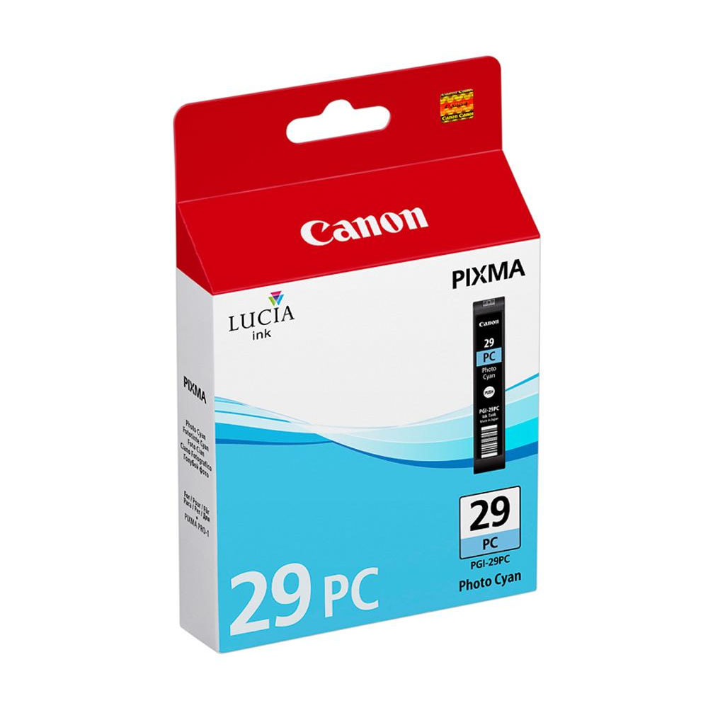 Canon PGI-29PC Cartouche Encre Photo Cyan pour PIXMA PRO-1
