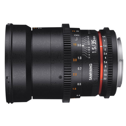 Samyang 35mm T1.5 ED AS UMC II Canon VDSLR