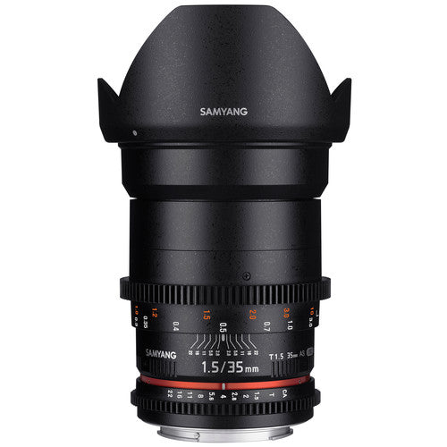 Samyang 35mm T1.5 ED AS UMC II Canon VDSLR