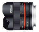 Samyang 8mm f/2.8 Fisheye II Sony E-system schwarz
