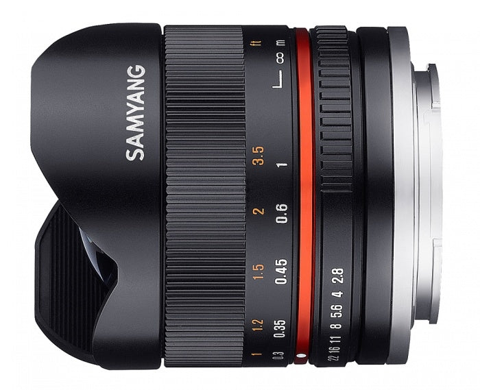Samyang 8mm f/2.8 Fisheye II Sony E-system schwarz