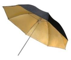 Bresser SM-01 paraguas oro/negro 101cm