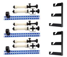 Bresser MB-1 Sistema de Soporte de Fondo Para 3 Rollos de Fondo