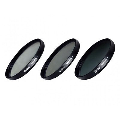 Vivitar Filter Kit 62mm 3 st. UV/CPL/ND8
