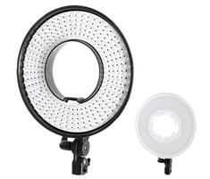 Falcon Eyes Lámpara anular LED regulable DVR-300DVC a 230V