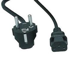 Valueline Cable de Corriente Schuko Macho IEC-320-C13 5m