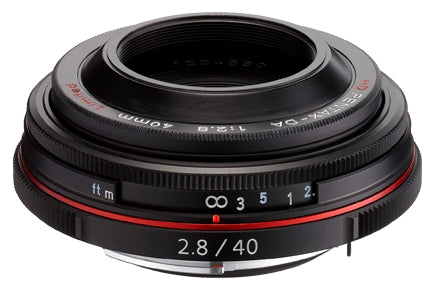 Pentax 40mm f/2.8 Negro limitada HD DA