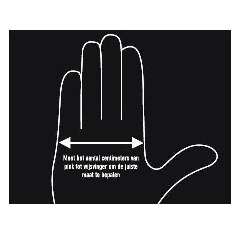 MacWet Guantes Climatec Grande Foto Negro 7cm