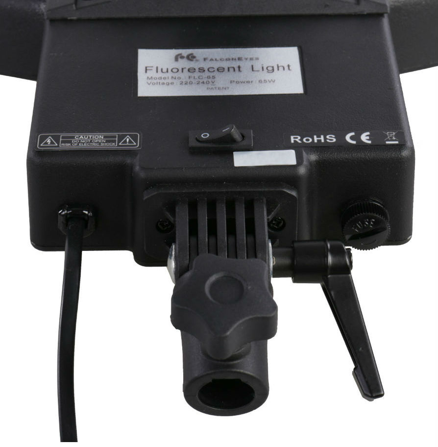Falcon Eyes Lámpara Anular FLC-65 65W + TMB-19Z