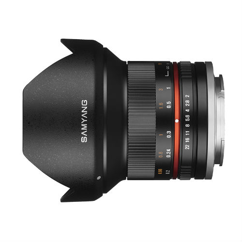 Samyang 12mm f/2.0 NCS CS Fuji X Black