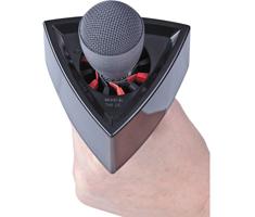 Rycote Mic Flag Triangle Nero