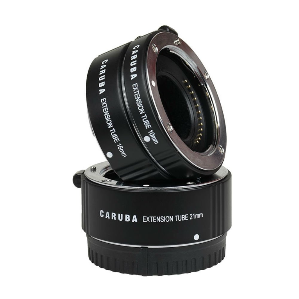 Caruba Juego de anillos intermedios para cámara de sistema Nikon 1 con montura metálica