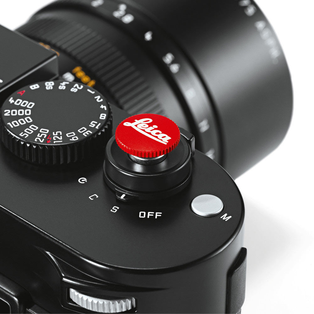 Leica 14010 Soft Release Button Leica 12mm Rot