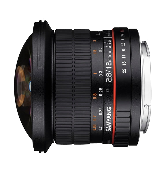 Samyang 12mm f/2.8 ED AS NCS Fish-eye Canon EOS M