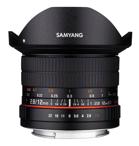 Samyang 12mm f/2.8 ED AS NCS Fish-eye Canon EOS M