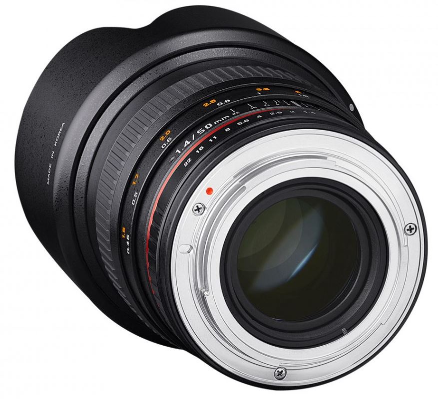 Samyang 50mm f/1.4 AS UMC Canon