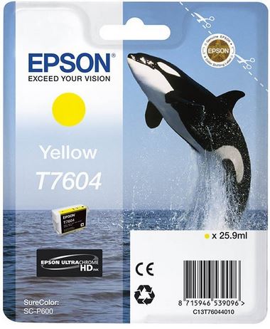Epson T7604 gelb