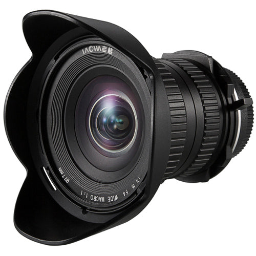 Laowa 15mm f/4 Gran Angular Macro 1x con Desplazamiento para Sony FE