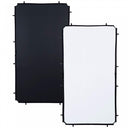 Manfrotto Skylite Rapid Fabric Reflector Medium 110x200cm Black/White