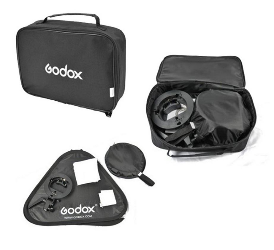 Godox S-Type Support + Boîte à Lumière 80x80cm + Grid