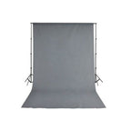 Bresser BR-D23 Soporte 240X300cm + Gris Telas de fondo 300x400cm