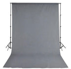 Bresser BR-D23 Soporte 240X300cm + Gris Telas de fondo 300x400cm
