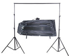 Bresser BR-D23 Soporte 240X300cm + Gris Telas de fondo 300x400cm