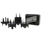 Brofish Usb Wallcharger 4 Port Schwarz