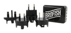 Brofish Usb Wallcharger 4 Port Schwarz