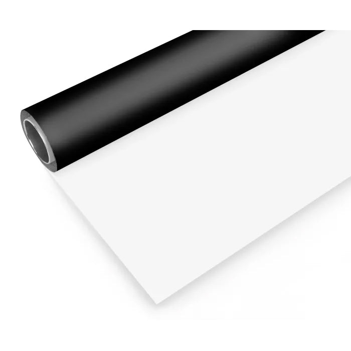 Bresser Vinilo Negro/Blanco Mate 2X6m Rollo de fondo