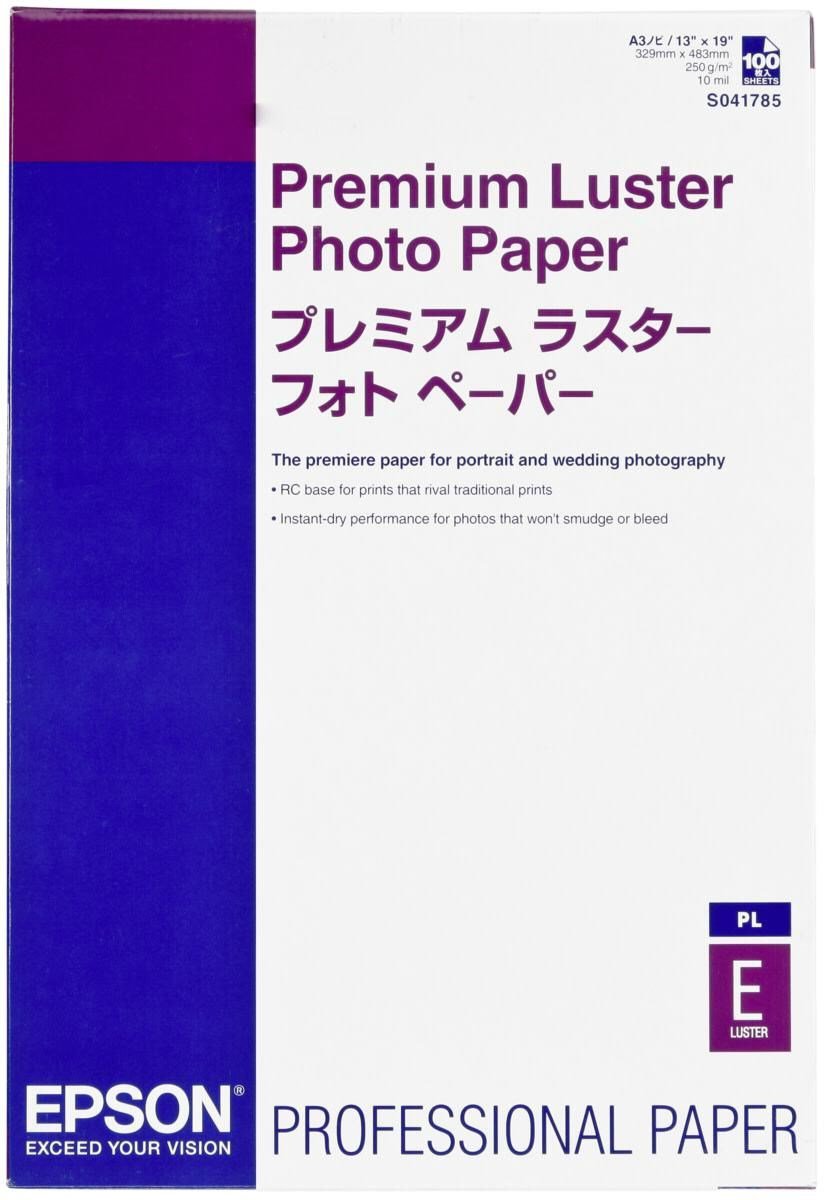 Epson Papel Fotográfico Premium A3+ 100 hojas
