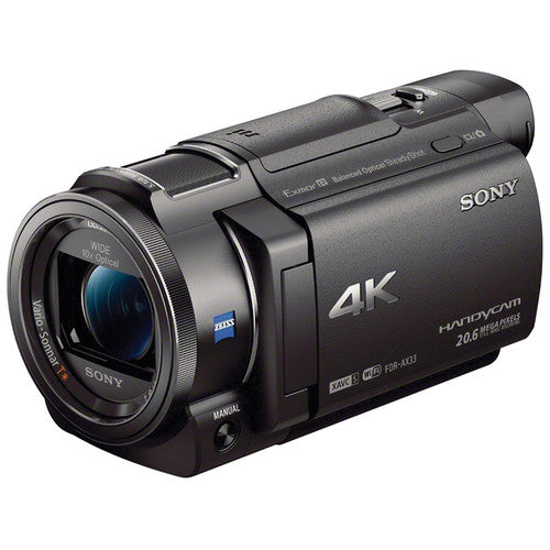 Sony FDR-AX33 4K Camcorder (FDRAX33B.CEN)