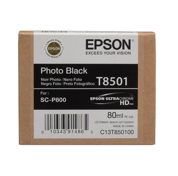 Epson T8501 Negro Foto