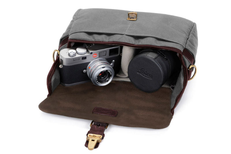 ONA The Bowery Messenger Bag Smoke