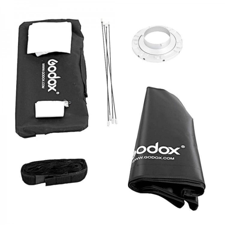 Godox Softbox Bowens Mount + Grid - 80x120cm