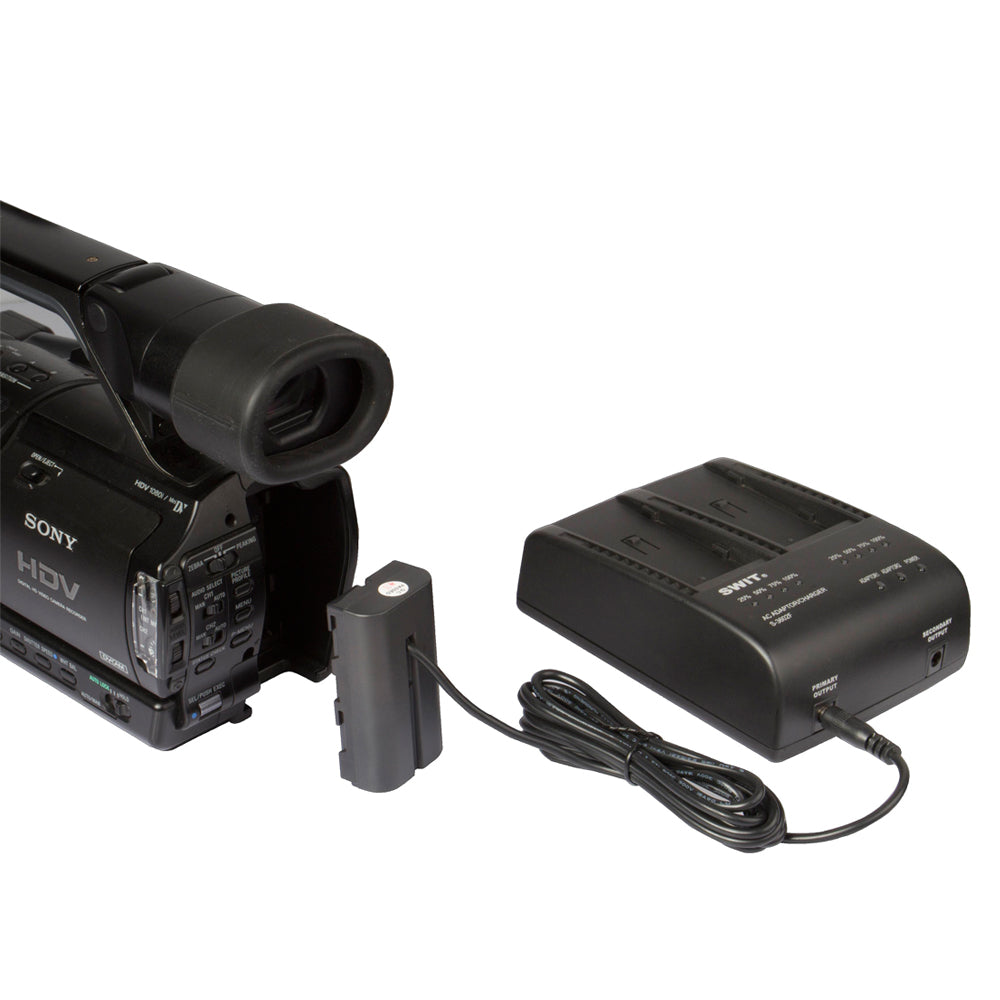 Swit S-3602F Caricatore DV per S-8972/8970/8770, Sony serie L